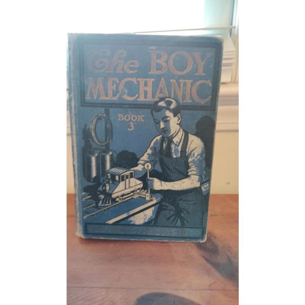 ANTQ 1919 BOOK THE BOY MECHANIC BOOK 3, 800 Things to do for Boys